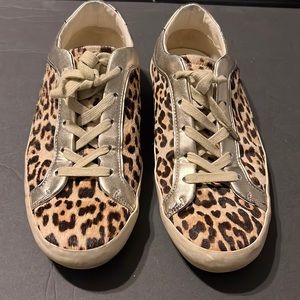 Sam Edelman Leopard Print Lace Up 9.5 Women’s